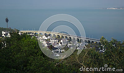 Dongshan bridge in Suzhou of China Stock Photo